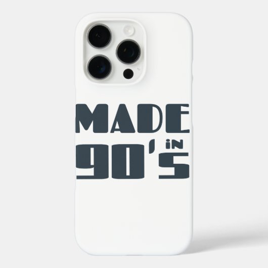 Coques Case-Mate iPhone Fabriqué dans les années 90 (Verso)