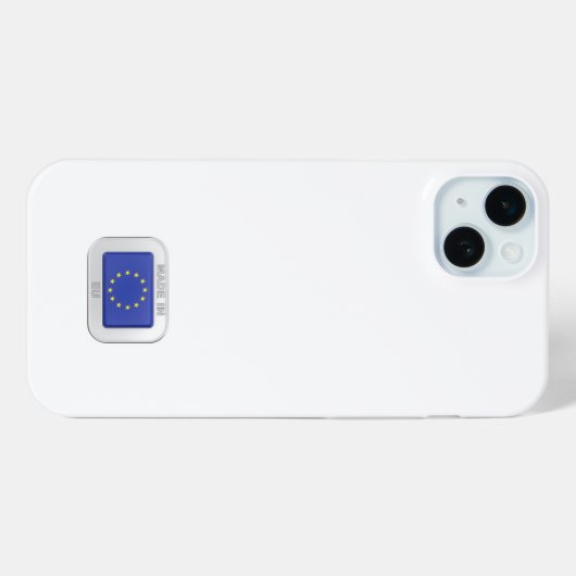 Coques Case-Mate iPhone Fabriqué dans l'Union européenne (Verso (horizontal))