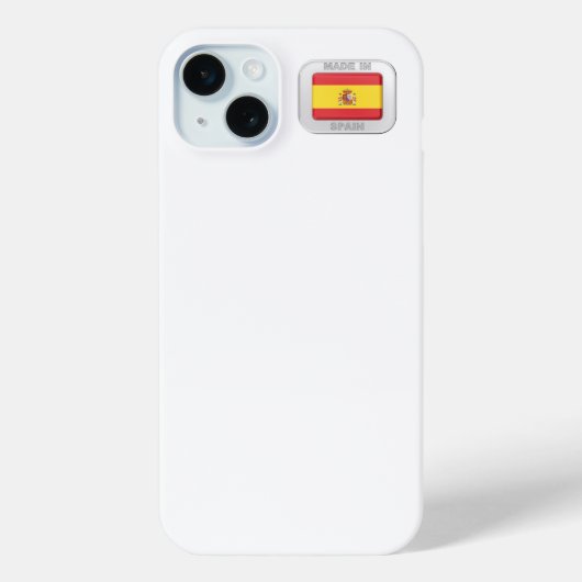 Coques Case-Mate iPhone Fabriqué en Espagne (Verso)