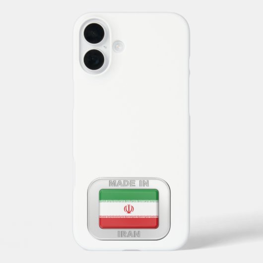 Coques Case-Mate iPhone Fabriqué en Iran (Verso)