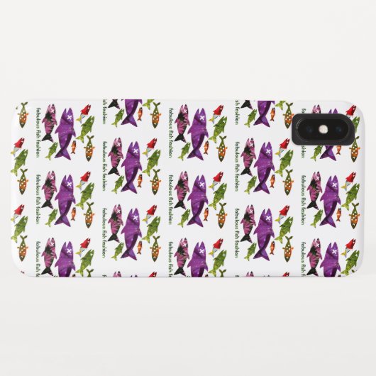 Coques Case-Mate iPhone fabuleux mode poisson (Dos (Horizontal))