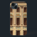 Etui iPhone 13 Façade architecturale de Jean Deneufforge<br><div class="desc">Une façade architecturale dessinée par Jean Deneufforge. Le mot façade vient du mot italien facciata,  qui signifie "visage". Mettez un nouveau visage sur l'un de vos murs avec ce morceau !</div>