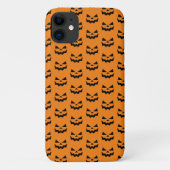 Coques Case-Mate iPhone Face citrouille Jack-o-lanterne (Dos)