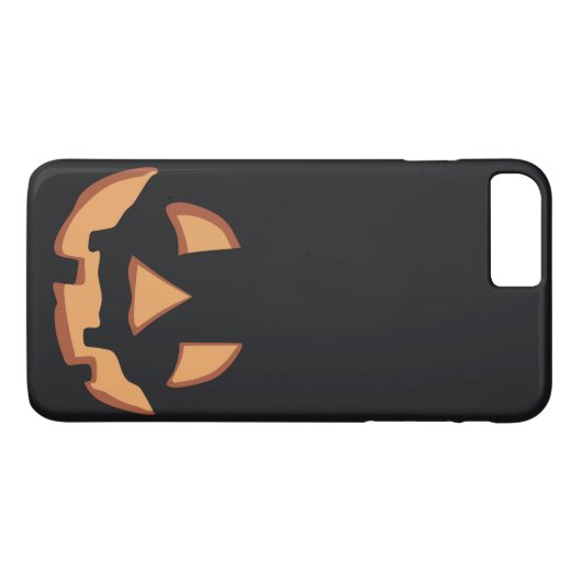 Coques Case-Mate iPhone Face citrouille pour Halloween (Dos (Horizontal))
