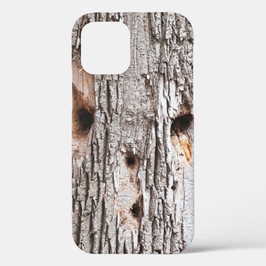 Coques Case-Mate iPhone Face de l'arbre du pic forestier (Verso)