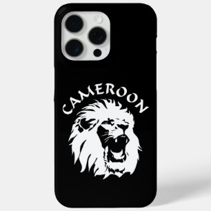 Coque iPhone 15 Pro Max Face de lion rugissant - Cameroun