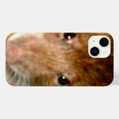 Coques Case-Mate iPhone Face de rat mignonne (Verso (horizontal))