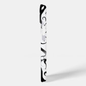 Coques Case-Mate iPhone Face élégante dans le feu et flammes conception tr (Verso / Gauche)