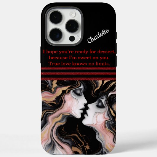 Coques Case-Mate iPhone Face élégante en abstrait (Verso)