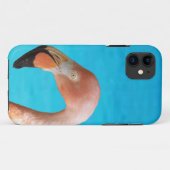 Coques Case-Mate iPhone Face flamingo rose contre eau bleue sur (Dos (Horizontal))