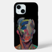 Coques Case-Mate iPhone faceless painting aesthetic phone case (Verso)