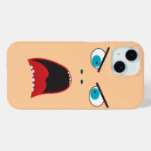 Coques Case-Mate iPhone Fâché visage (Verso (horizontal))