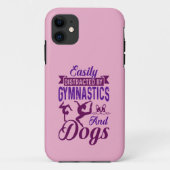 Coques Case-Mate iPhone Facilement distrait par la gymnastique et les chie (Dos)