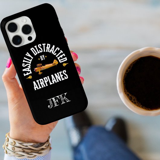 Coques Case-Mate iPhone Facilement Distrait Par Les Avions,Moderne,Pilote,