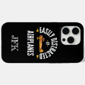 Coques Case-Mate iPhone Facilement Distrait Par Les Avions,Moderne,Pilote, (Verso (horizontal))