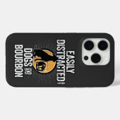 Coques Case-Mate iPhone Facilement distrait par les chiens et le Coque-Mat (Verso (horizontal))