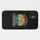 Coques Case-Mate iPhone Facilement Distrait Par Les Chihuahuas (Dos (Horizontal))