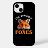 Coques Case-Mate iPhone Facilement Distrait Par Les Renards (Verso)