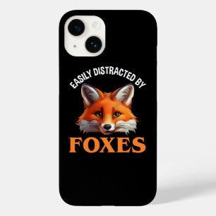 Coque Pour iPhone 14 Facilement Distrait Par Les Renards