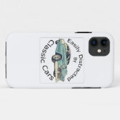 Coques Case-Mate iPhone Facilement distrait Par les voitures classiques (Dos (Horizontal))