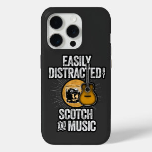 Coque iPhone 15 Pro Facilement distrait par Scotch and Music Coque-Mat