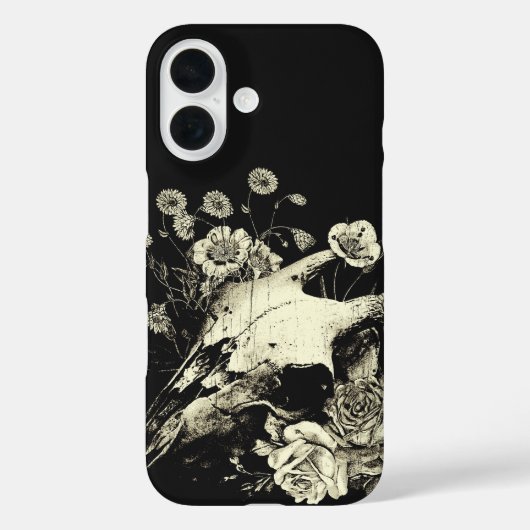 Coques Case-Mate iPhone Faded Omen - Gothique Streetwear Design (Verso)