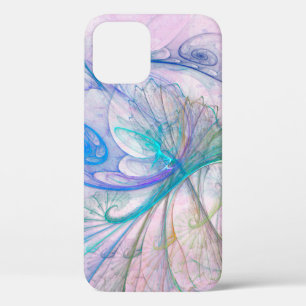 Coque iPhone 12 Failler Abstrait Flamme Fractal