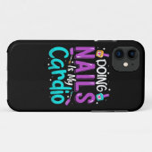 Coques Case-Mate iPhone Faire Des Ongles Est Mon Cardio (Dos (Horizontal))