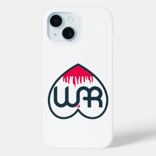 Coque Pour iPhone 15 Faire l'amour pas la guerre Graphique de cœur abst