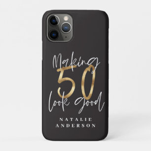 Case-Mate iPhone Case Faire passer 50 ans en or