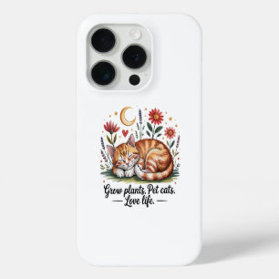 Coque iPhone 15 Pro Faire pousser des plantes que les chats adorent La
