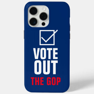 Coque iPhone 15 Pro Max Faire sortir le GOP Blue Checkmark