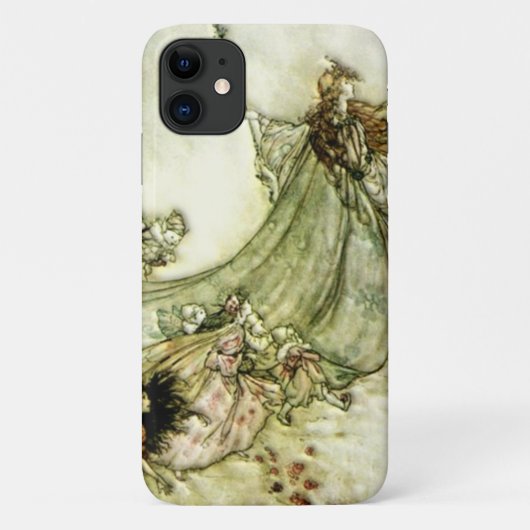 Coques Case-Mate iPhone Fairies Away - Arthur Rackham (Dos)