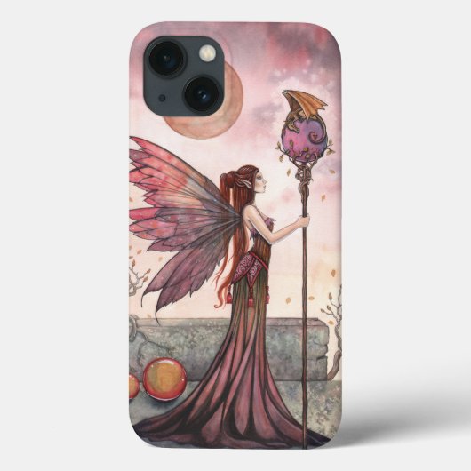Coques Case-Mate iPhone Fairy and Dragon Imaginaire Art (Verso)