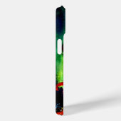 Coques Case-Mate iPhone FAIRY DREAMING SUR LA FLEURS ROUGE vert jaune (Verso / Droite)