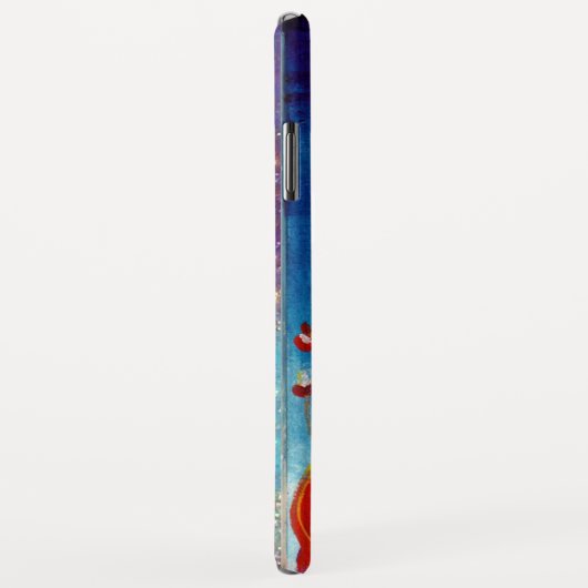 Coques Case-Mate iPhone FAIRY IN NIGHT SITTING ON RED FLOWER Monogram (Dos/Droite)