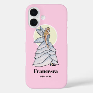 Coques iPhone 16 Fairy Princess Robe Pétale Illustration de mode