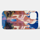 Coques Case-Mate iPhone Fairy Tale Castle Rose White Gold Imaginaire Art (Verso (horizontal))