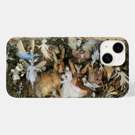 Coques Case-Mate iPhone Fairy Twilight de John Anster Fitzgerald (Verso (horizontal))