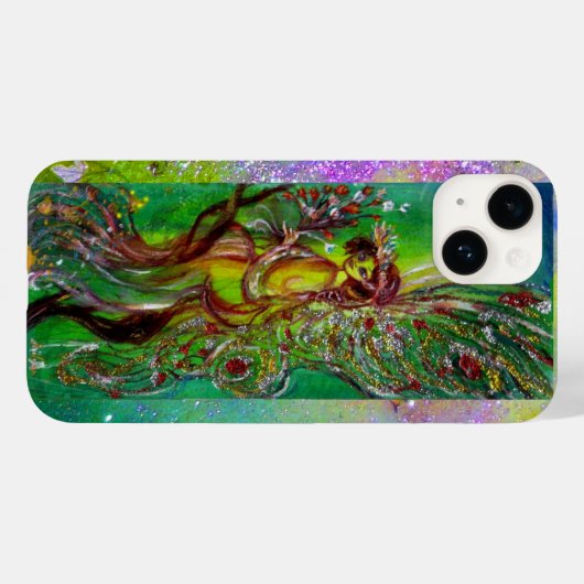 Coques Case-Mate iPhone FAIRY VERT DANS L'Imaginaire LUMINEUX (Verso (horizontal))