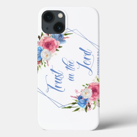 Coques Case-Mate iPhone Fais Confiance au Seigneur (Verso)