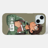Coques Case-Mate iPhone Fais face à la vie avec le sourire (Verso (horizontal))