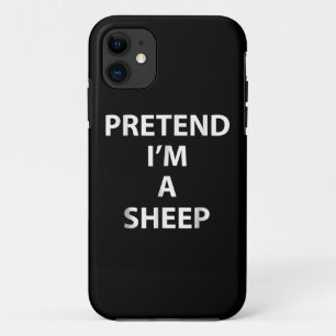 Case-Mate iPhone Case Fais-moi semblant d'être un mouton cadeau de fêt