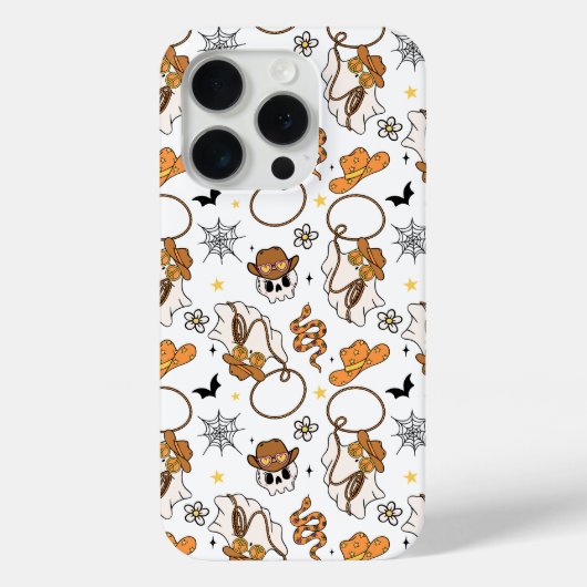 Coques Case-Mate iPhone Fais Tourbillonner Fantôme Mignon Rétro Épouvantab (Verso)