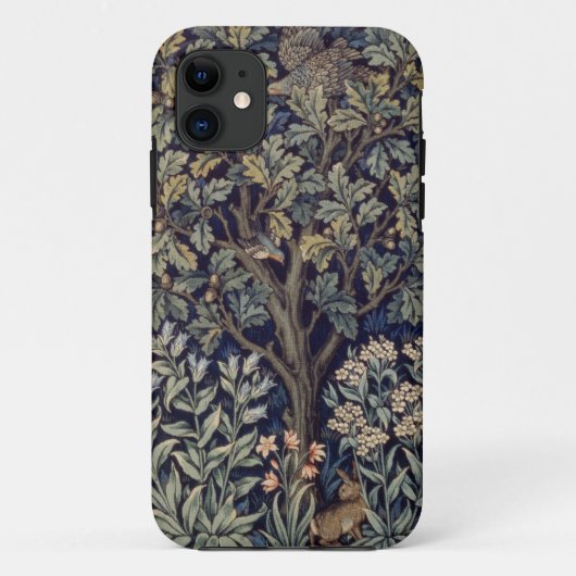 Coques Case-Mate iPhone Faisan d'arbre boisé William Morris (Dos)
