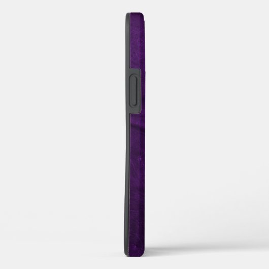 Coques Case-Mate iPhone Faisceaux en cuir violet (Verso / Droite)