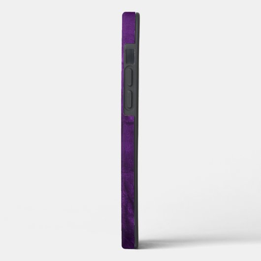 Coques Case-Mate iPhone Faisceaux en cuir violet (Verso / Gauche)
