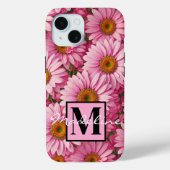 Coques Case-Mate iPhone Faisceaux rose rose printanière rose pâle margueri (Verso)
