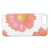 Coques Case-Mate iPhone Faisée de gerbera orange (Dos (Horizontal))