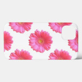 Coques Case-Mate iPhone Faisée de gerbera rose (Verso (horizontal))